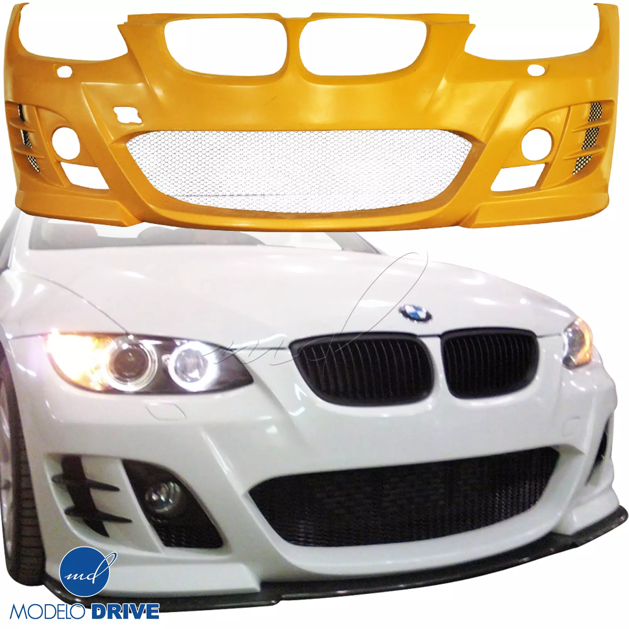 ModeloDrive FRP KERS Front Bumper > BMW 3-Series E92 2007-2010 > 2dr - Image 1