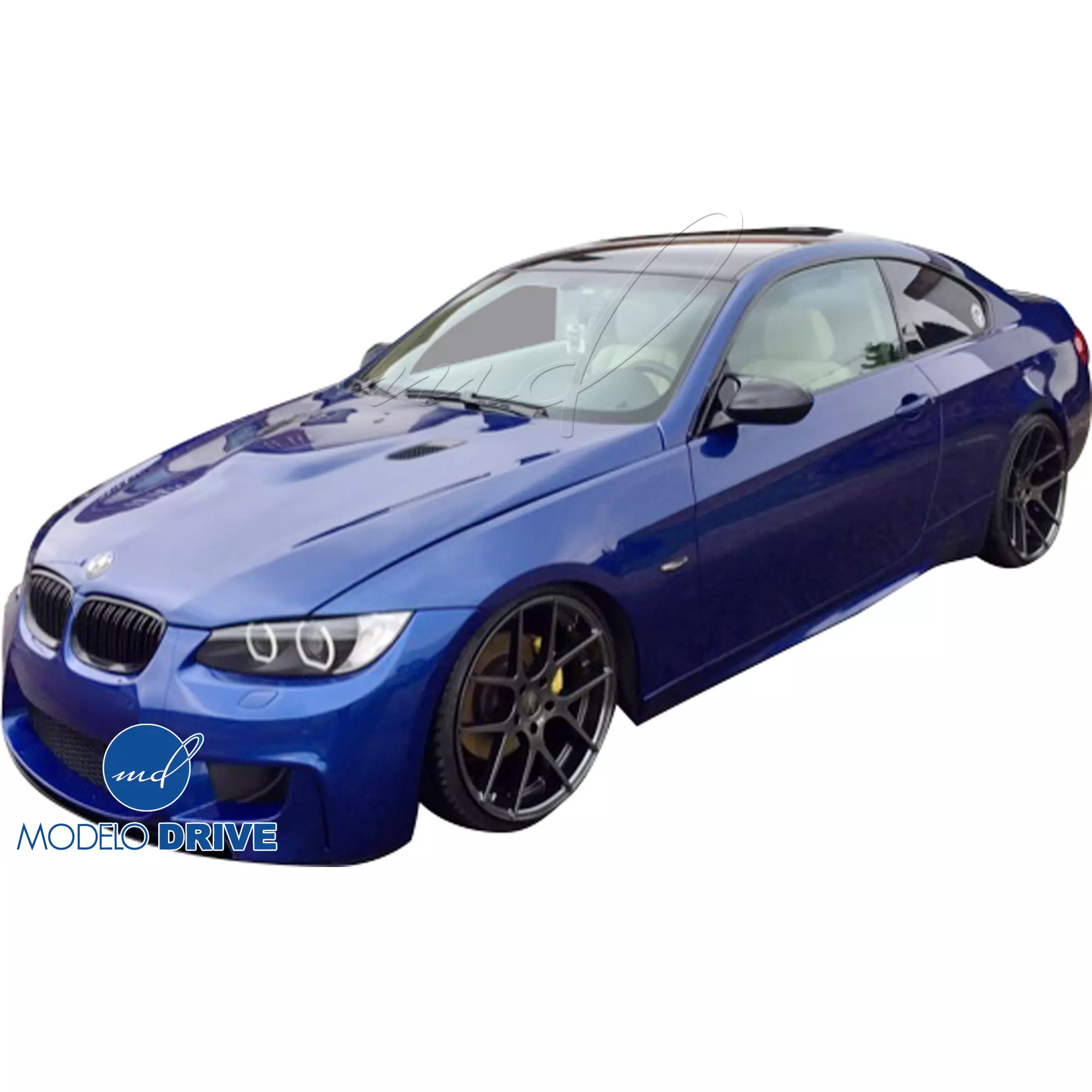 ModeloDrive FRP 1M-Style Body Kit 4pc > BMW 3-Series E92 2007-2010 > 2dr - Image 6