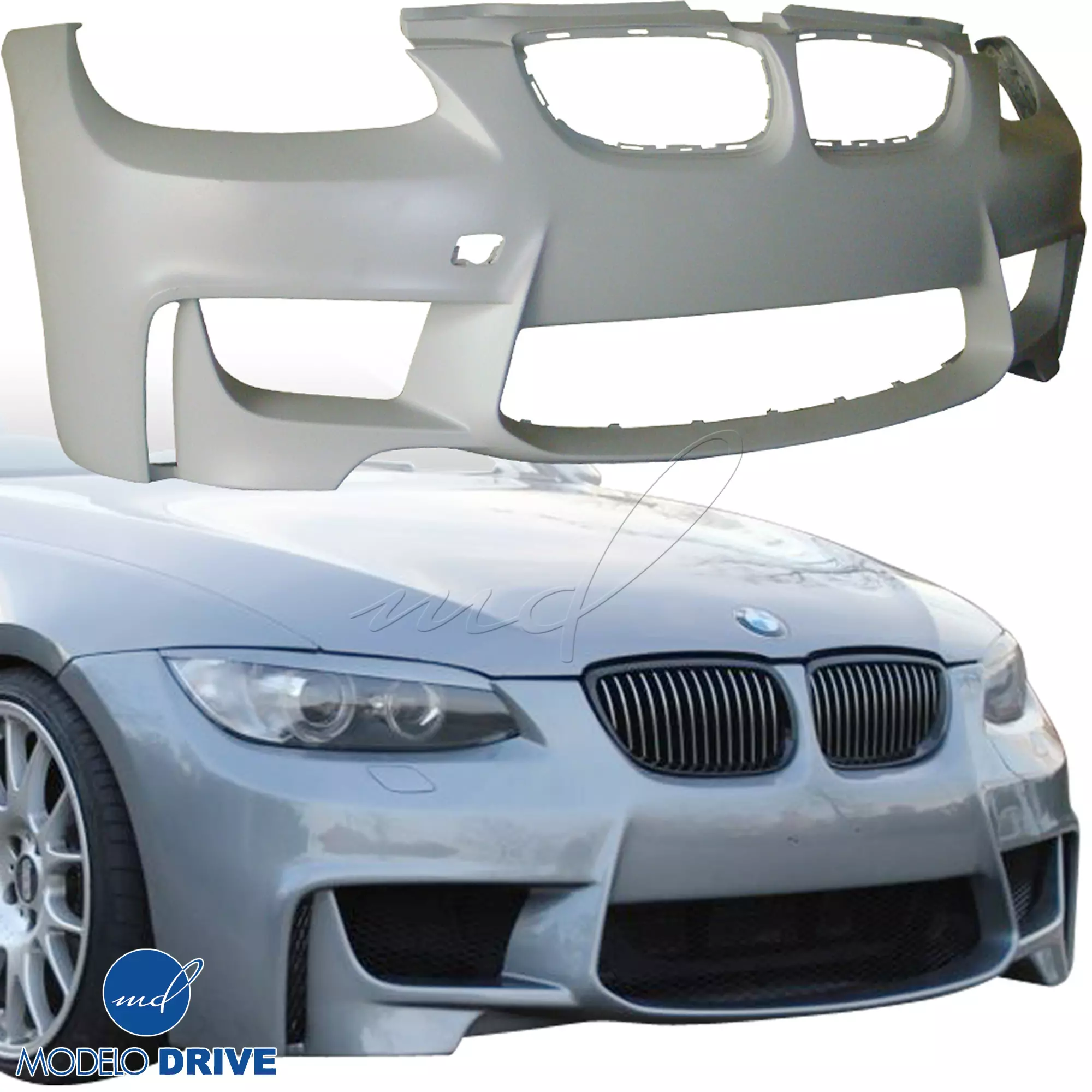 ModeloDrive FRP 1M-Style Front Bumper > BMW 3-Series E92 2007-2010 > 2dr - Image 14