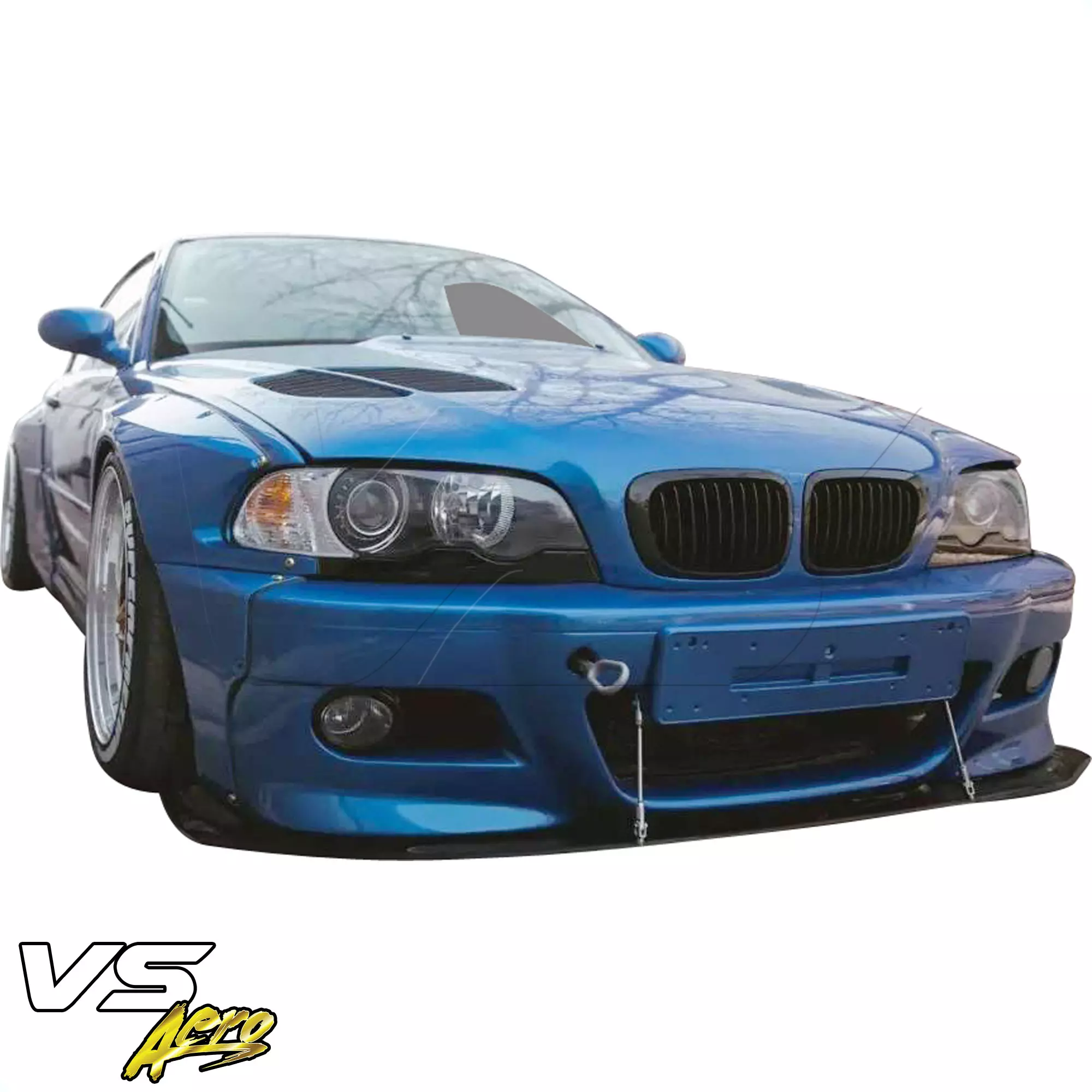 VSaero FRP TKYO V2 Wide Body Kit > BMW 3-Series 325i 330i E46 2002-2005 > 4dr Sedan - Image 5