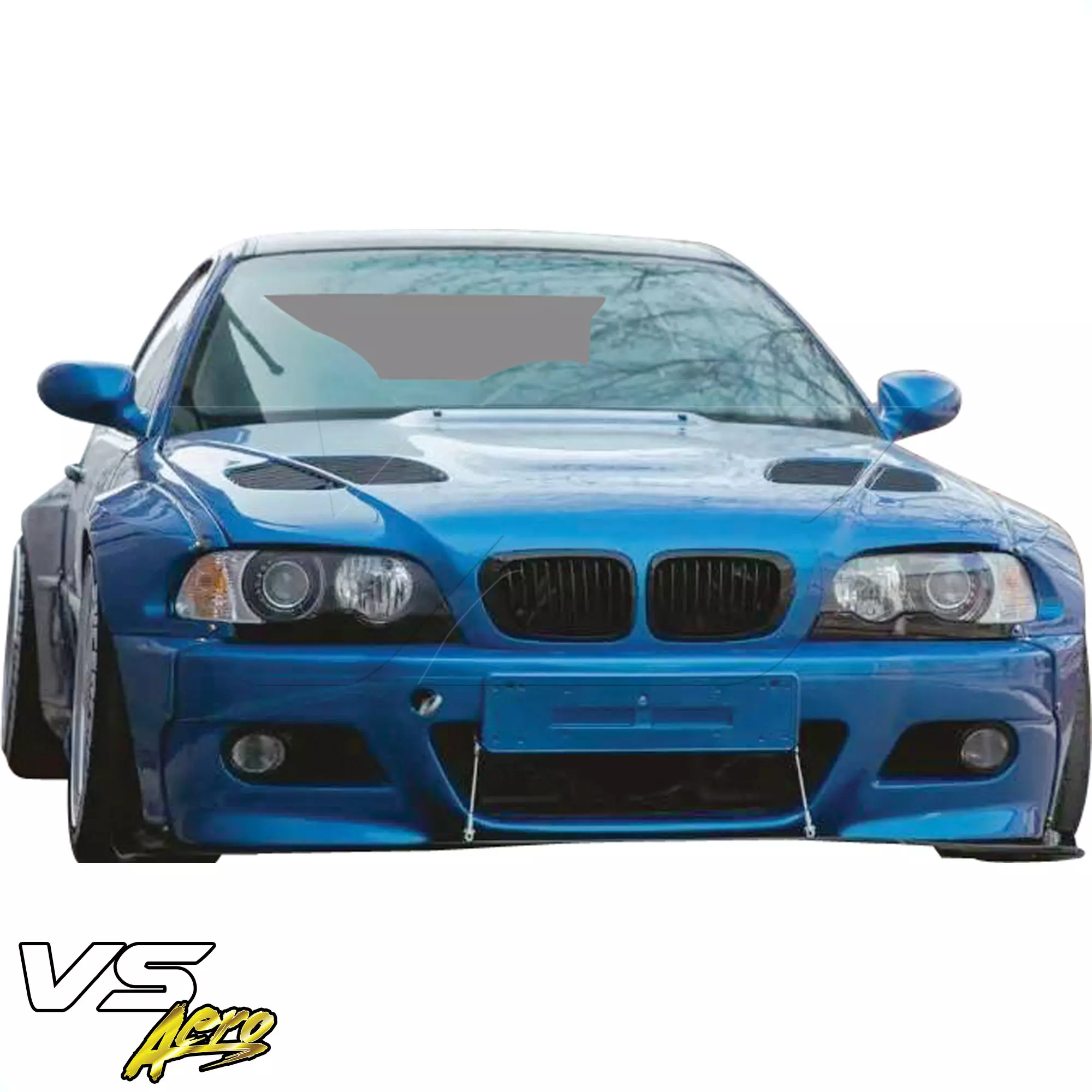 VSaero FRP TKYO V2 Wide Body Kit > BMW 3-Series 325i 330i E46 2002-2005 > 4dr Sedan - Image 6