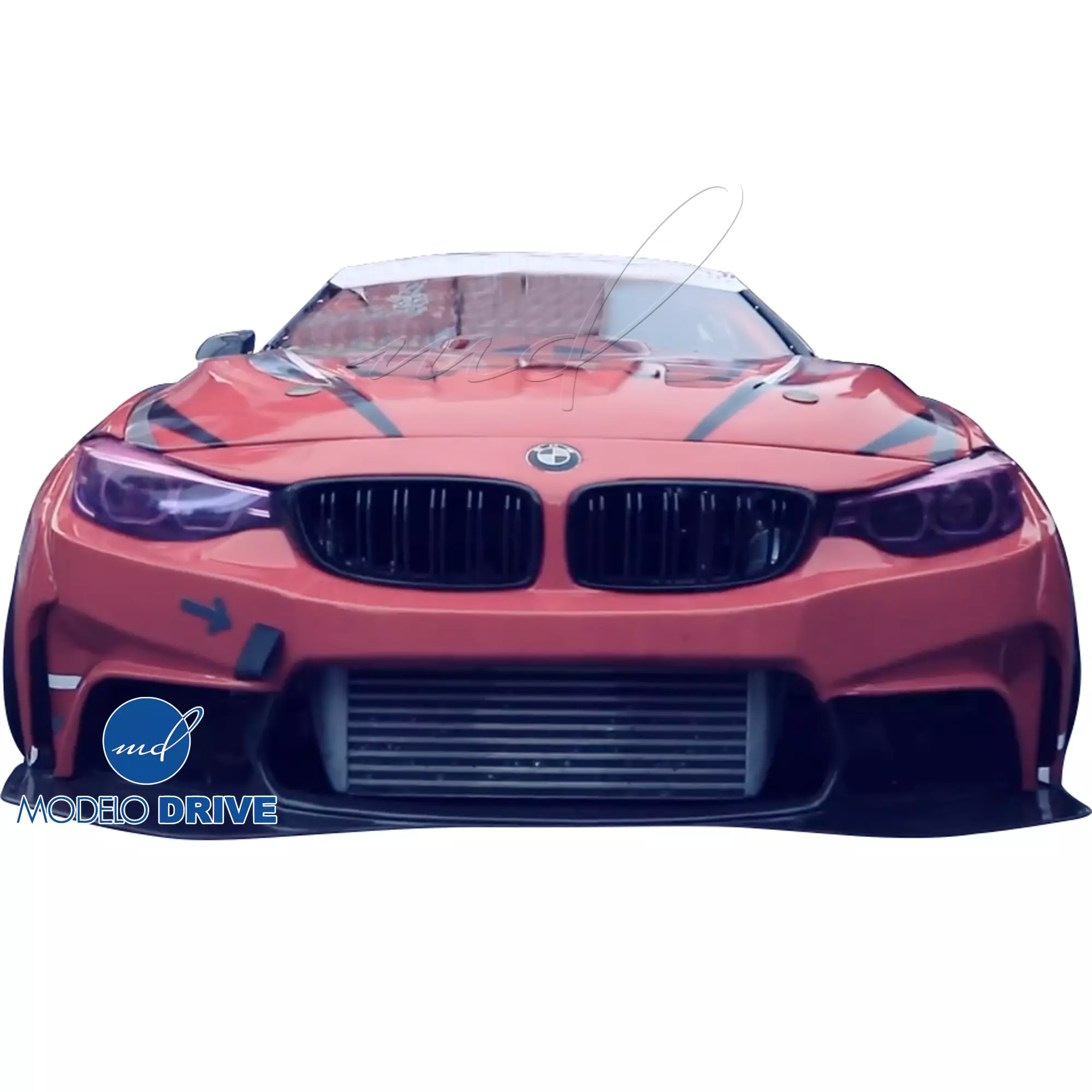 ModeloDrive FRP LBPE Wide Body Kit > BMW 4-Series F32 2014-2020 - Image 23