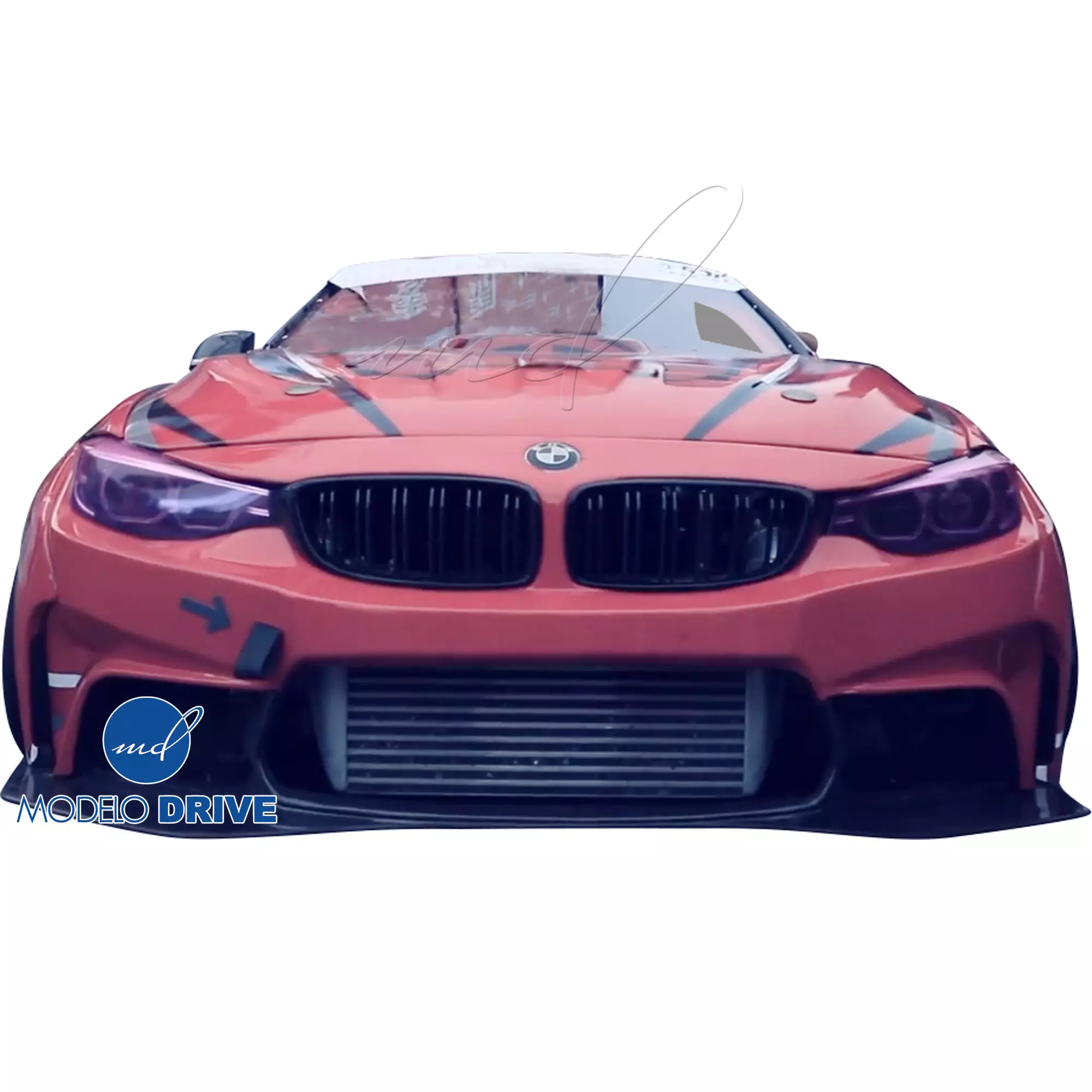 ModeloDrive FRP LBPE Wide Body Kit > BMW 4-Series F32 2014-2020 - Image 24