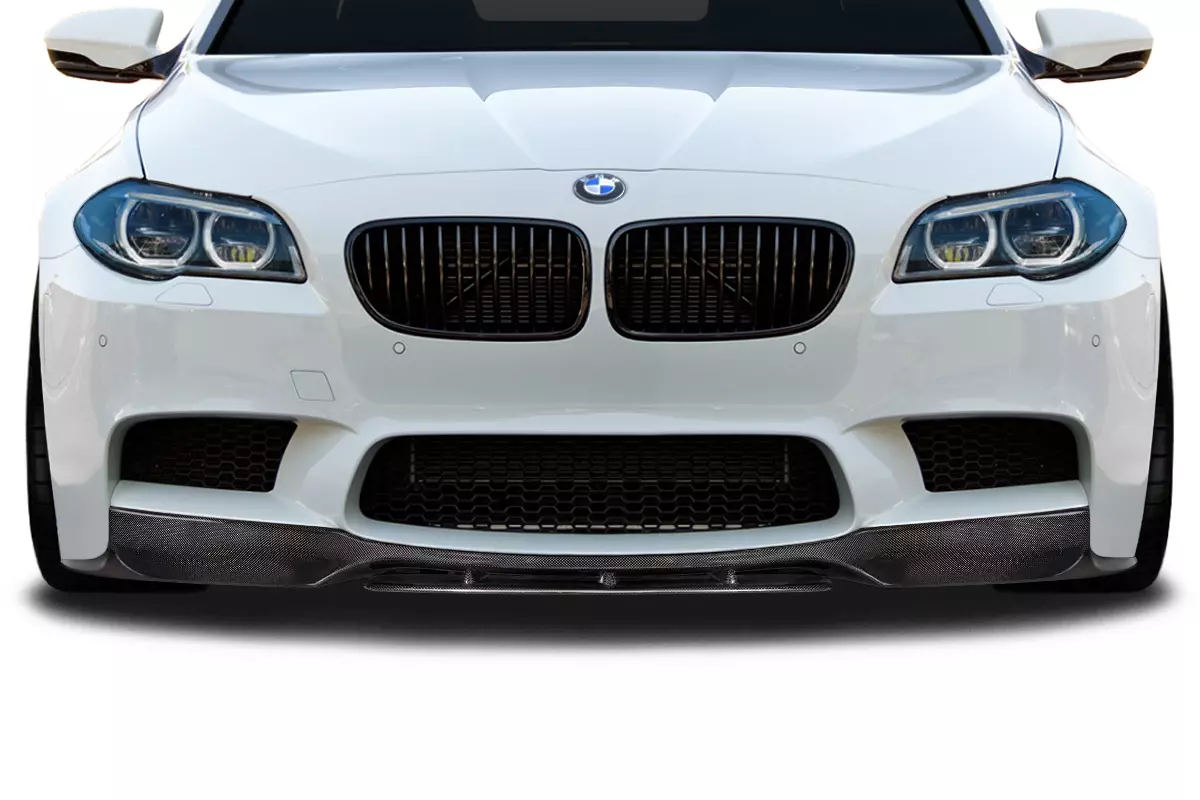 2013-2016 BMW M5 F10 Carbon AF-1 Front Lip Under Spoiler ( CFP ) 1 Piece - Image 1