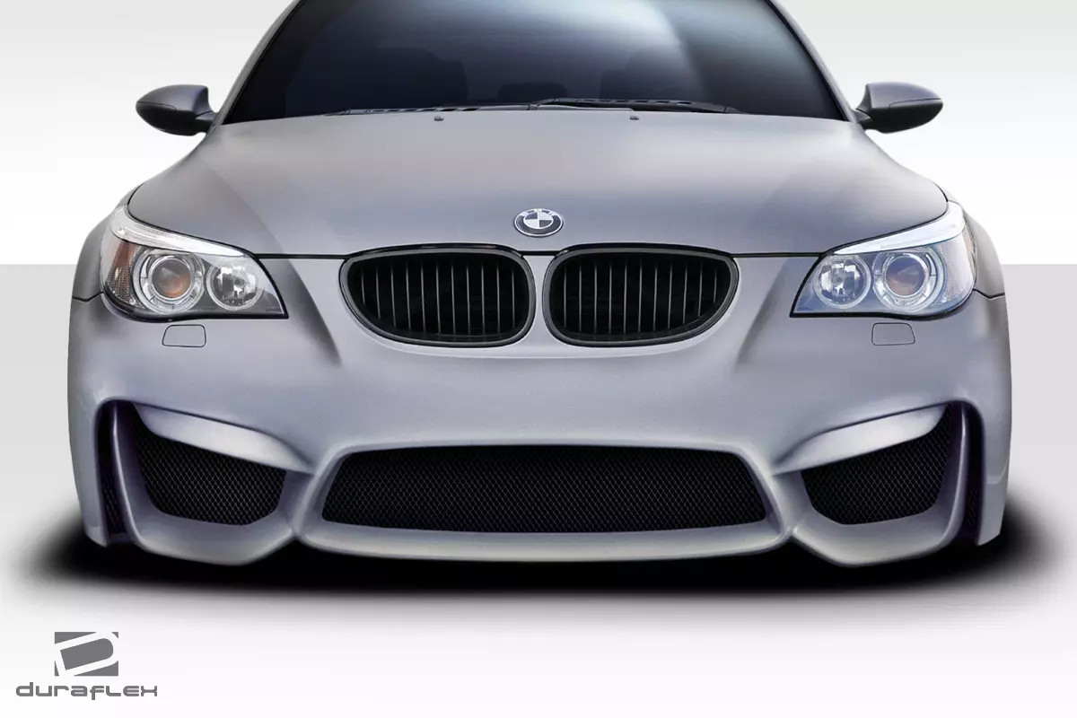 2004-2010 BMW 5 Series E60 Duraflex M4 Look Front Bumper 1 Piece - Image 6