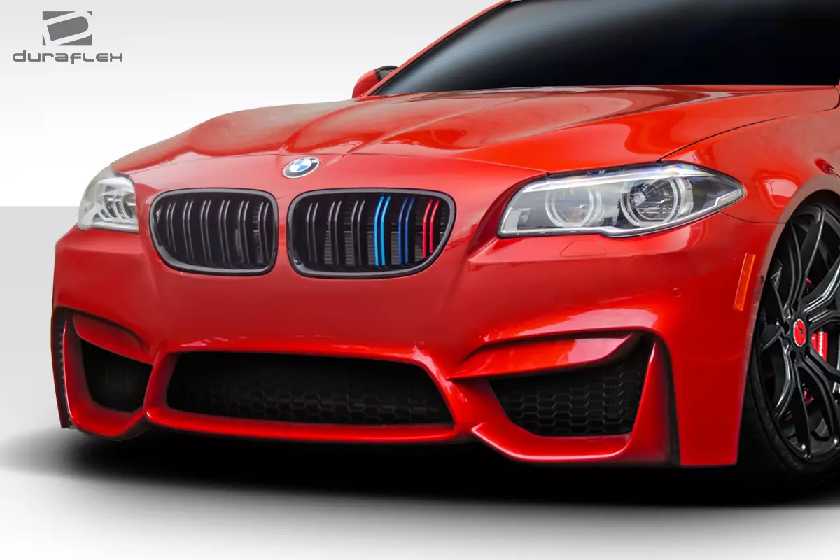 2011-2016 BMW 5 Series F10 4DR Duraflex M4 Look Front Bumper Cover 1 Piece - Image 2