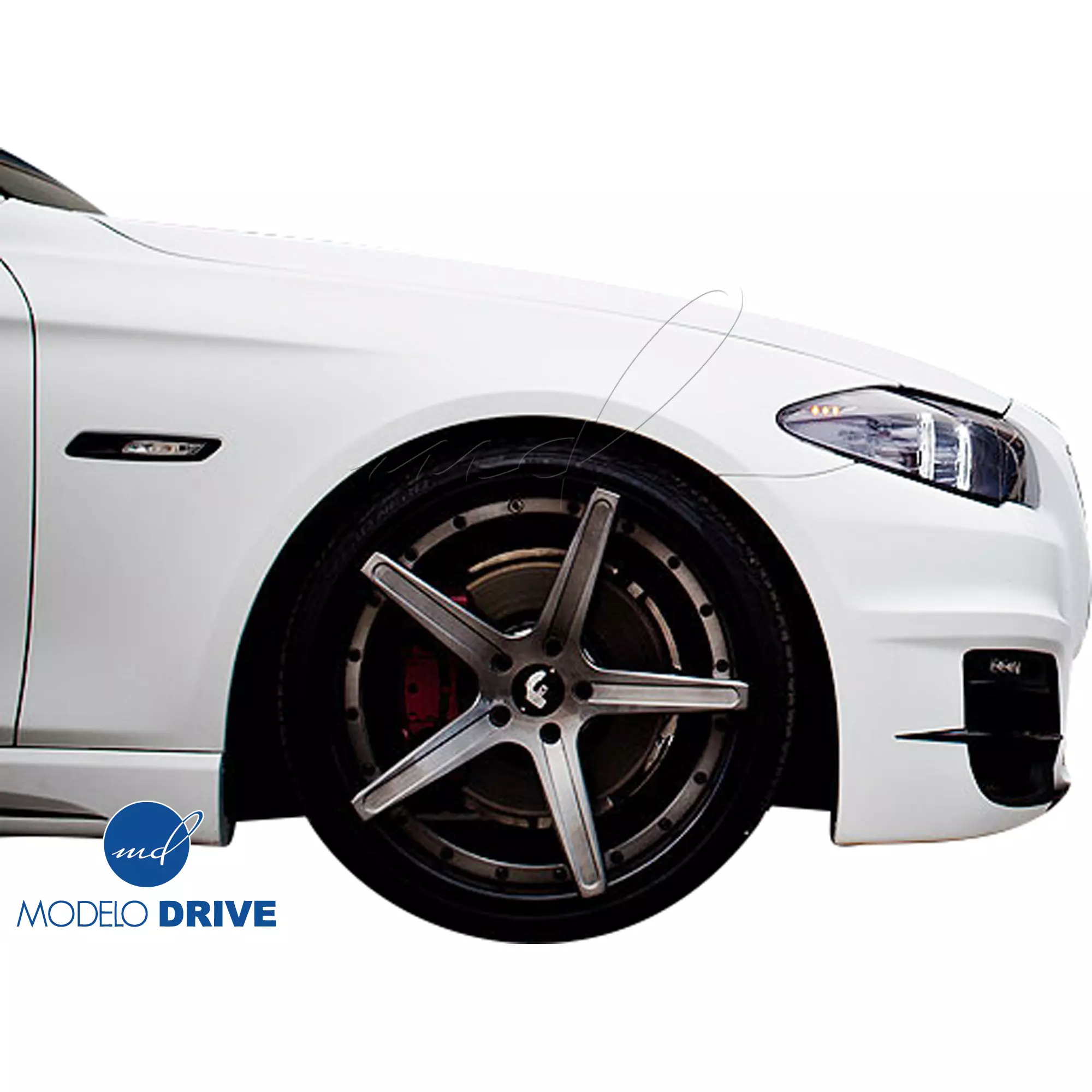 ModeloDrive FRP WAL Body Kit 4pc > BMW 5-Series F10 2011-2016 > 4dr - Image 4