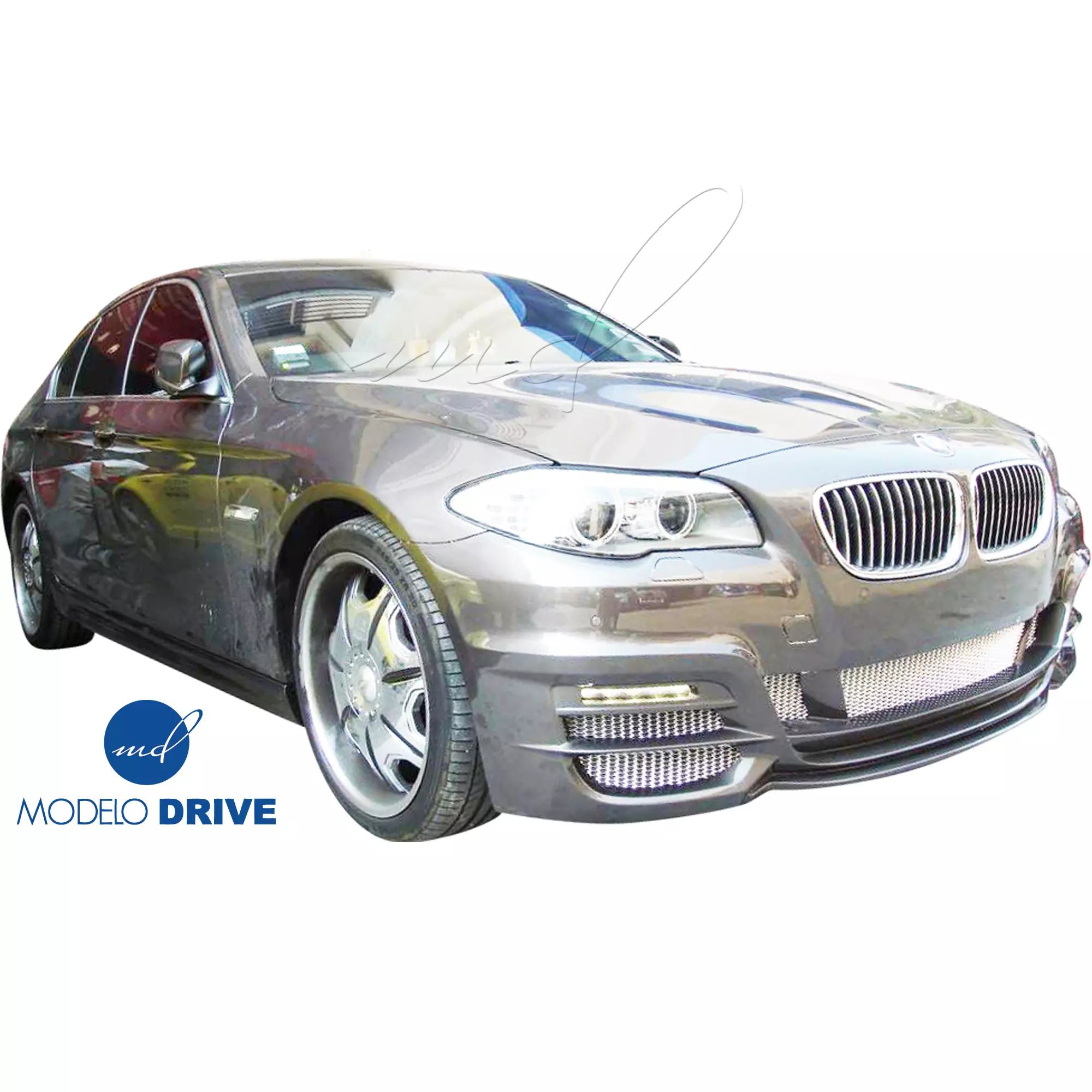 ModeloDrive FRP WAL Front Bumper > BMW 5-Series F10 2011-2016 > 4dr - Image 8