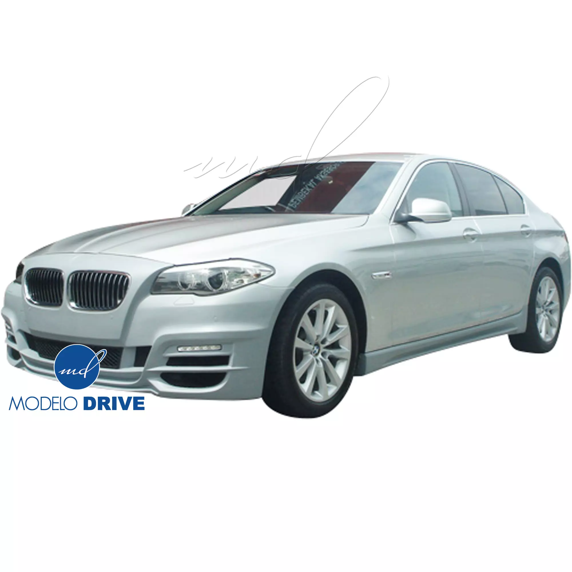 ModeloDrive FRP WAL Front Bumper > BMW 5-Series F10 2011-2016 > 4dr - Image 12