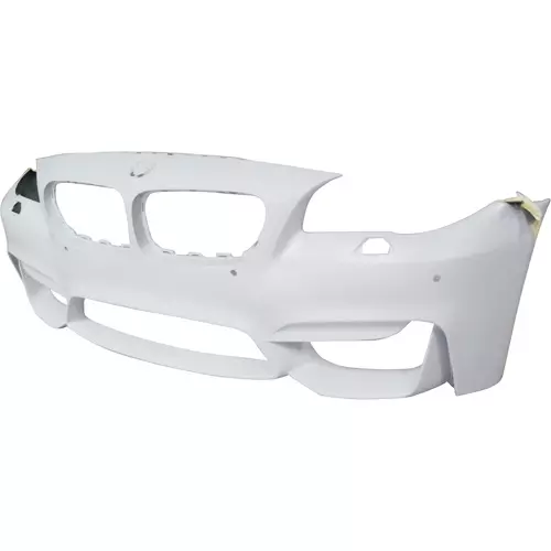 ModeloDrive FRP Type-M4 Style Front Bumper and Lip 2pc > BMW 5-Series F10 2011-2016 > 4dr - Image 7