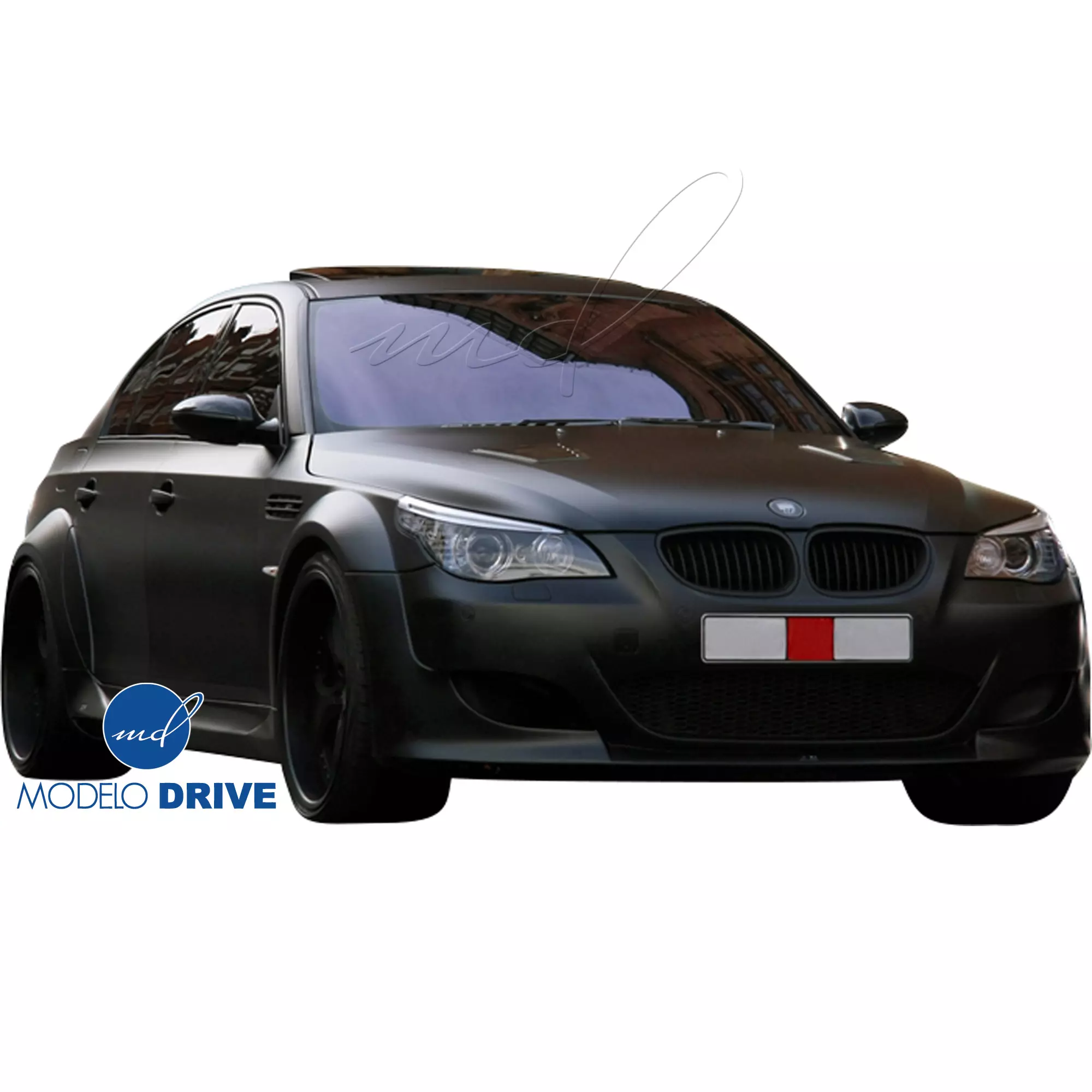 ModeloDrive FRP LUMM CL5RS Wide Body Front Bumper > BMW 5-Series E60 2004-2010 > 4dr - Image 4
