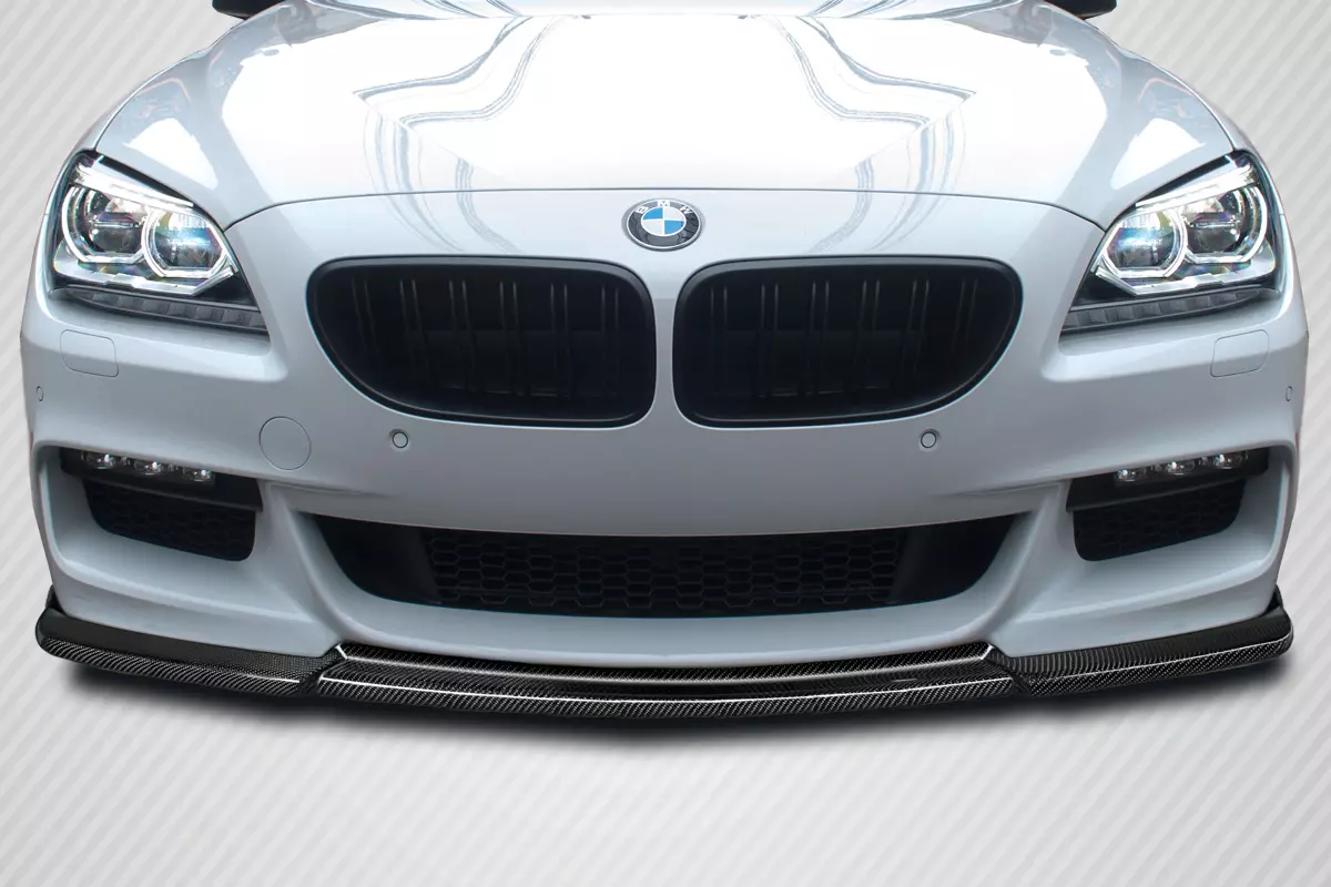 2011-2019 BMW 6 Series F06 F12 F13 Carbon Creations HMS Front Lip Spoiler Air Dam 1 Piece ( For M Sport Front Bumper only) - Image 1