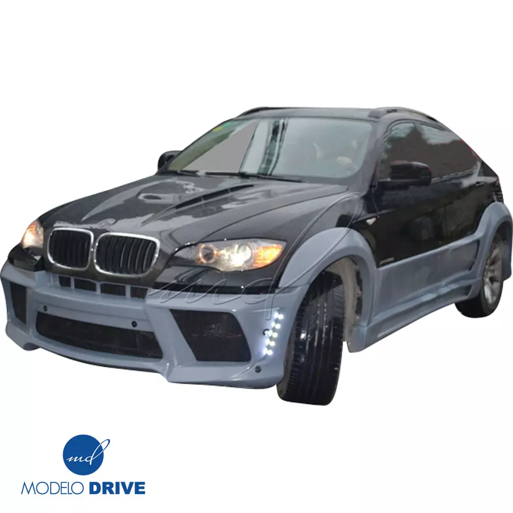 ModeloDrive FRP LUMM Wide Body Front Bumper > BMW X6 2008-2014 > 5dr - Image 11