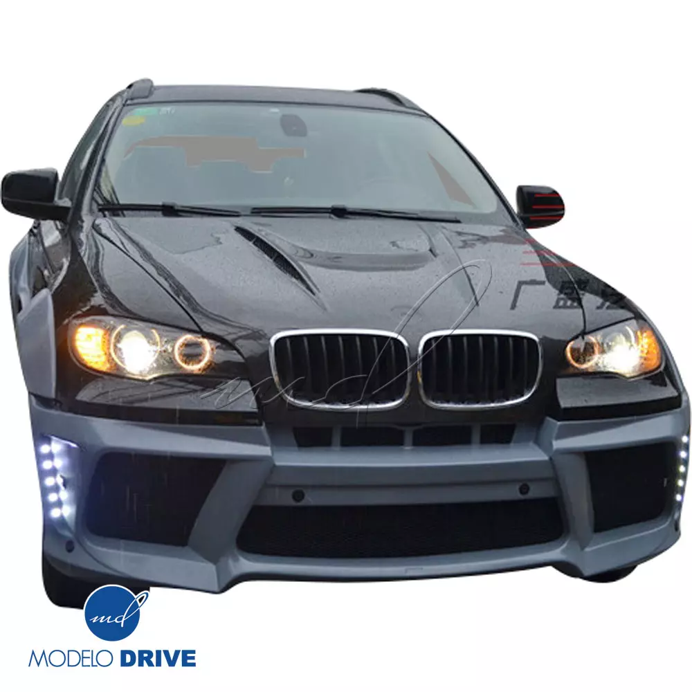 ModeloDrive FRP LUMM Wide Body Front Bumper > BMW X6 2008-2014 > 5dr - Image 12