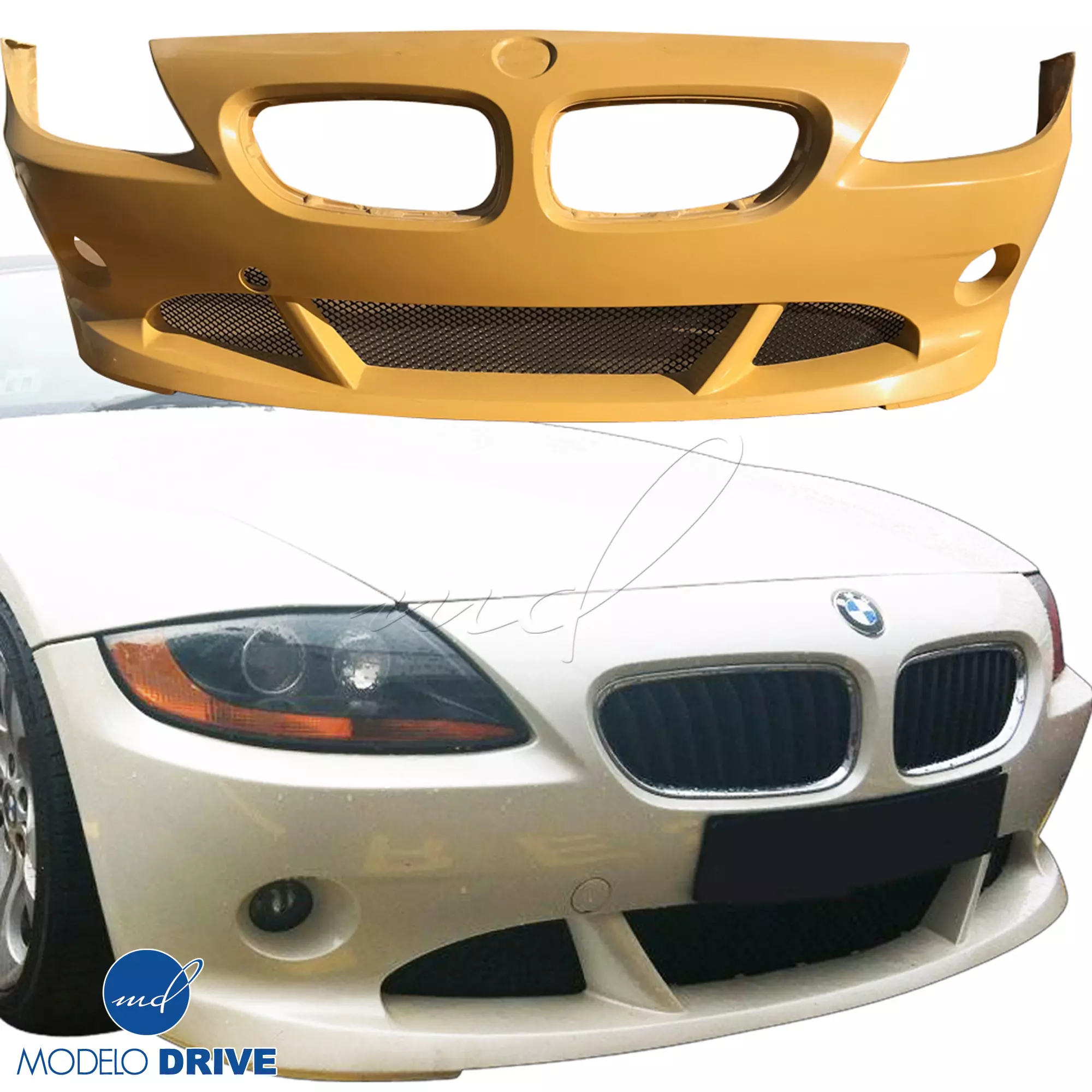 ModeloDrive FRP AERO Body Kit 4pc > BMW Z4 E85 2003-2005 - Image 66