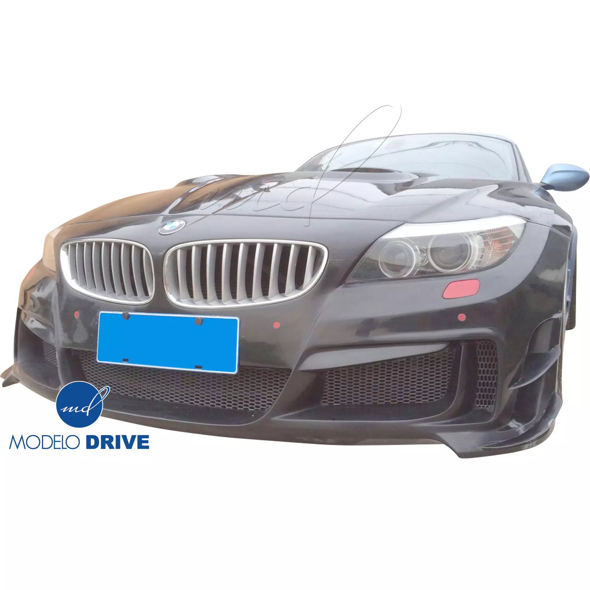 ModeloDrive FRP LVL Wide Body Front Bumper 5pc > BMW Z4 E89 2009-2016 - Image 5