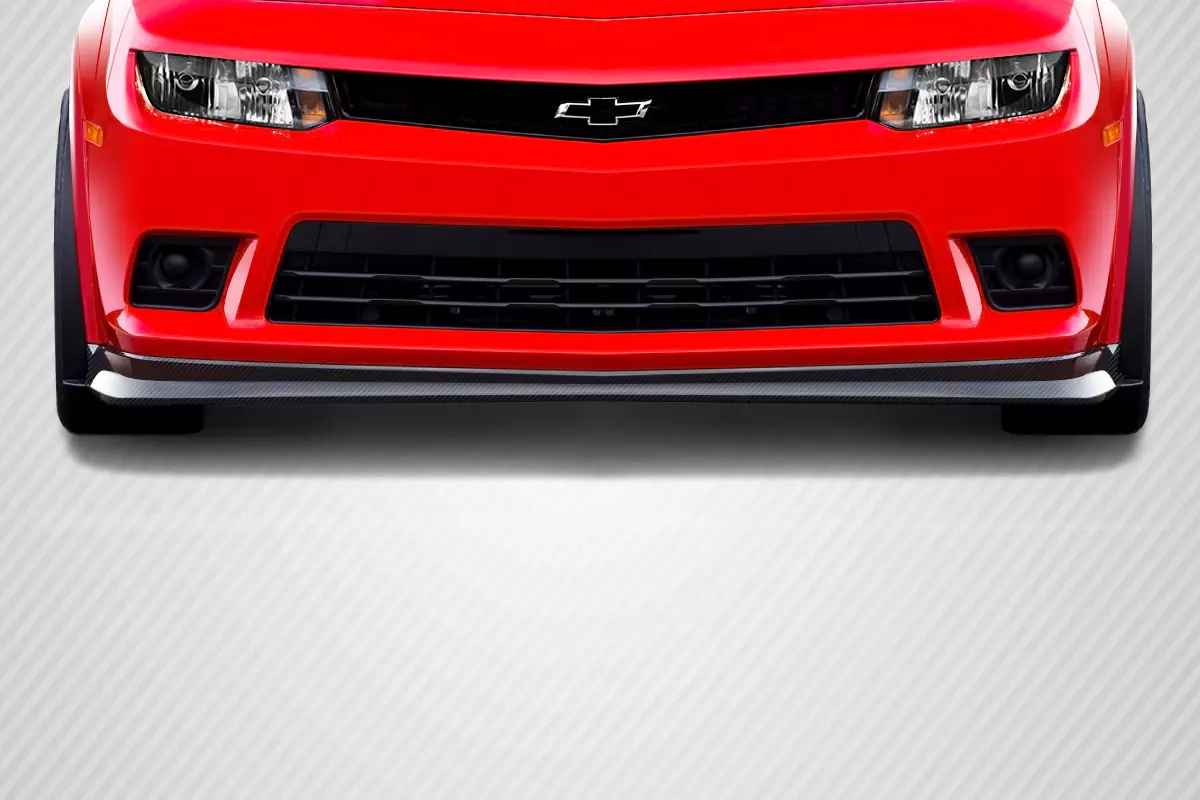 2014-2015 Chevrolet Camaro Carbon Creations Z28 Look Front Lip Under Air Dam Spoiler 1 Piece - Image 1