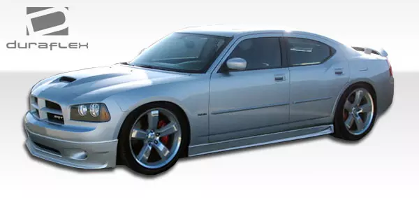 2006-2010 Dodge Charger Duraflex VIP Front Lip Under Spoiler Air Dam (base model) 1 Piece - Image 2
