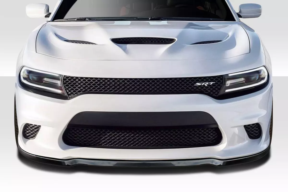 2015-2023 Dodge Charger SRT / Hellcat Duraflex Rspec Front Lip Under Spoiler 1 Piece - Image 1