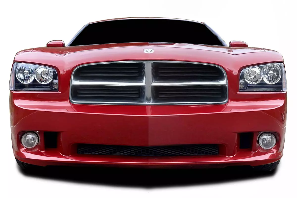 2006-2010 Dodge Charger Couture Polyurethane SRT Look Front Bumper Cover 1 Piece - Image 1