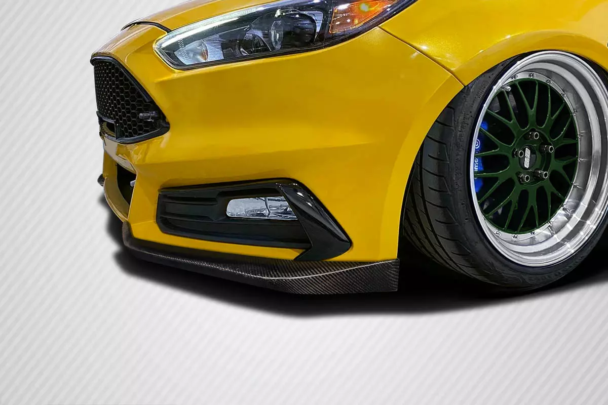 2015-2018 Ford Focus ST Carbon Creations Streetline Front Lip Spoiler Air Dam 2 Pieces - Image 1
