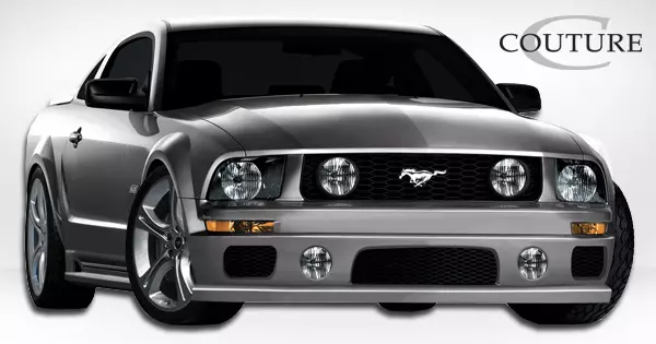 2005-2009 Ford Mustang Couture Urethane Demon 2 Front Bumper Cover 1 Piece - Image 2