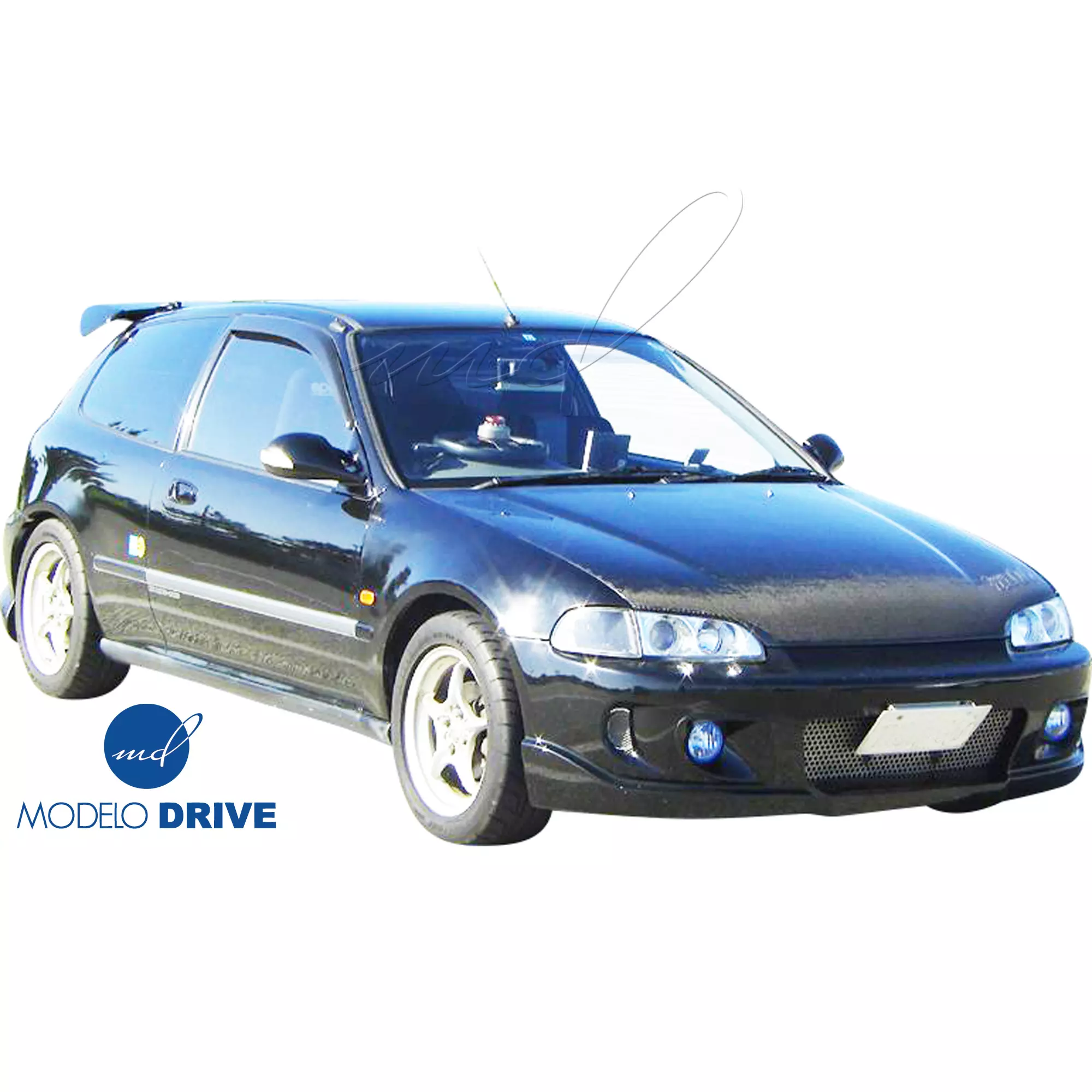ModeloDrive FRP VAR Front Bumper > Honda Civic EG 1992-1995 - Image 2