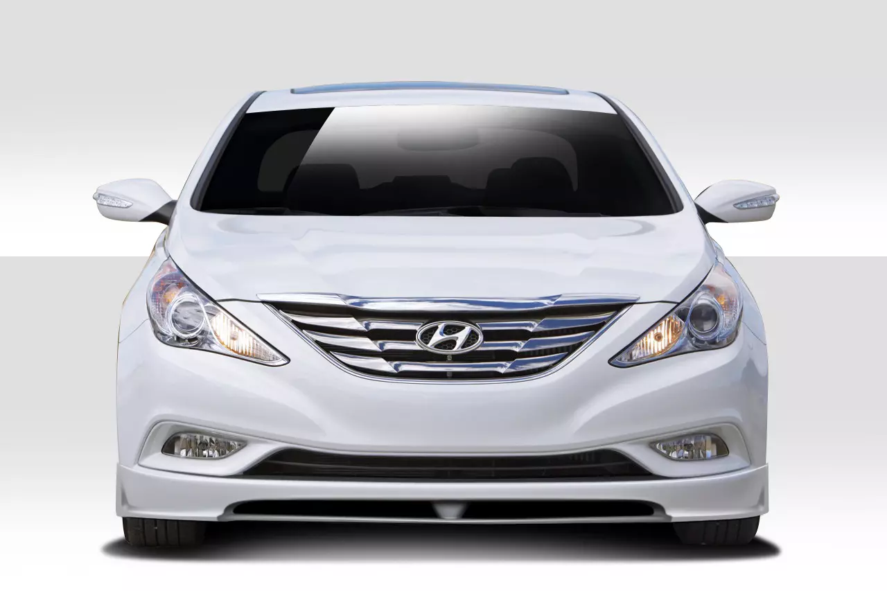 2011-2013 Hyundai Sonata Duraflex Racer Front Lip Under Air Dam Spoiler 1 Piece - Image 1