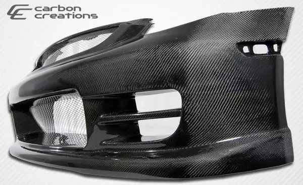 2003-2007 Infiniti G Coupe G35 Carbon Creations TS-1 Front Bumper Cover 1 Piece - Image 4