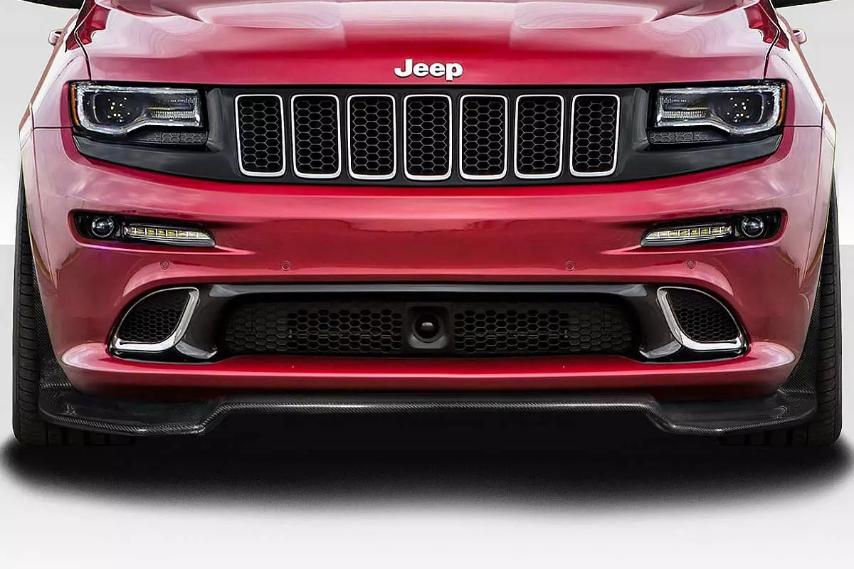 2012-2016 Jeep Grand Cherokee SRT8 Carbon Creations M Force Front Lip Spoiler Air Dam 1 Piece - Image 1