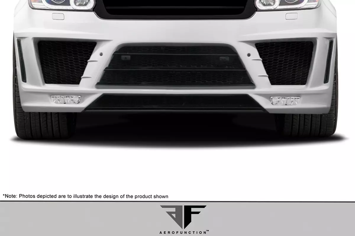 2014-2022 Land Rover Range Rover Sport AF-1 Front Lip ( GFK ) 1 Piece - Image 2
