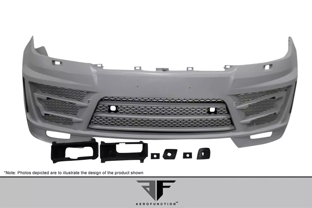 2014-2022 Land Rover Range Rover Sport Urethane AF-1 Front Bumper ( PUR-RIM ) 1 Piece - Image 3