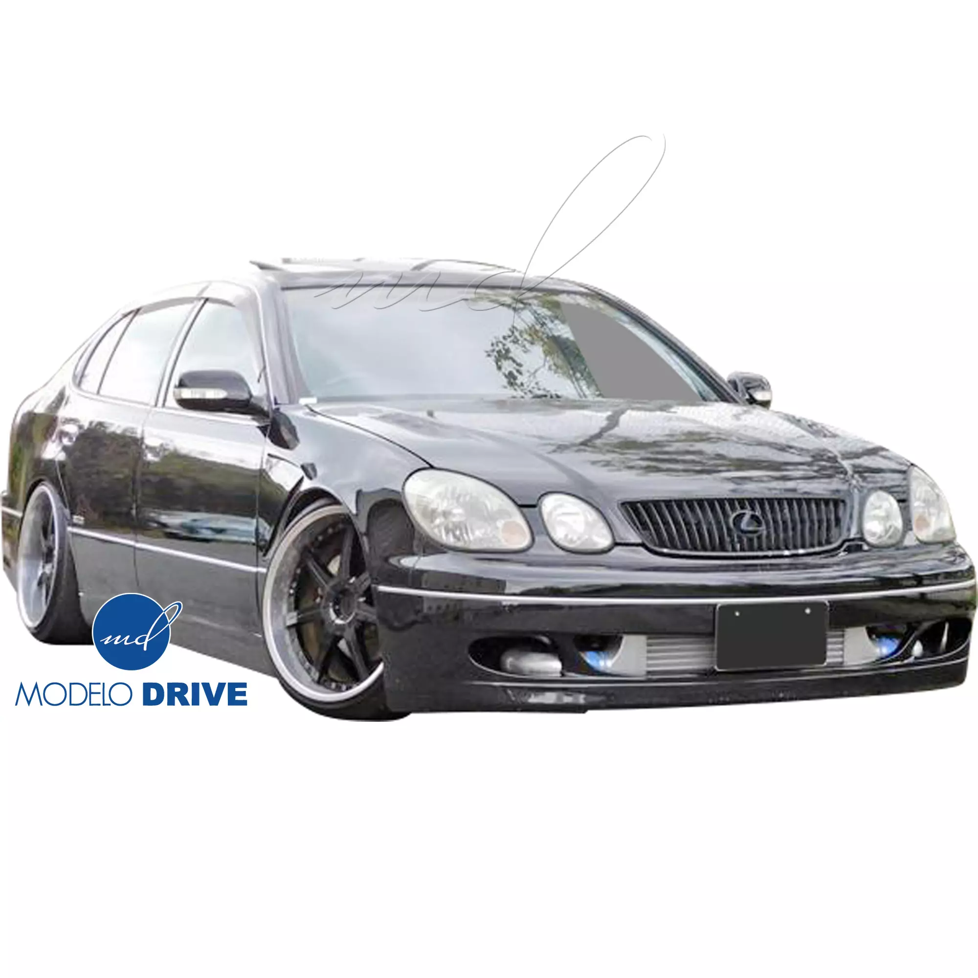 ModeloDrive FRP JUNT Front Bumper > Lexus GS Series GS400 GS300 1998-2005 - Image 2