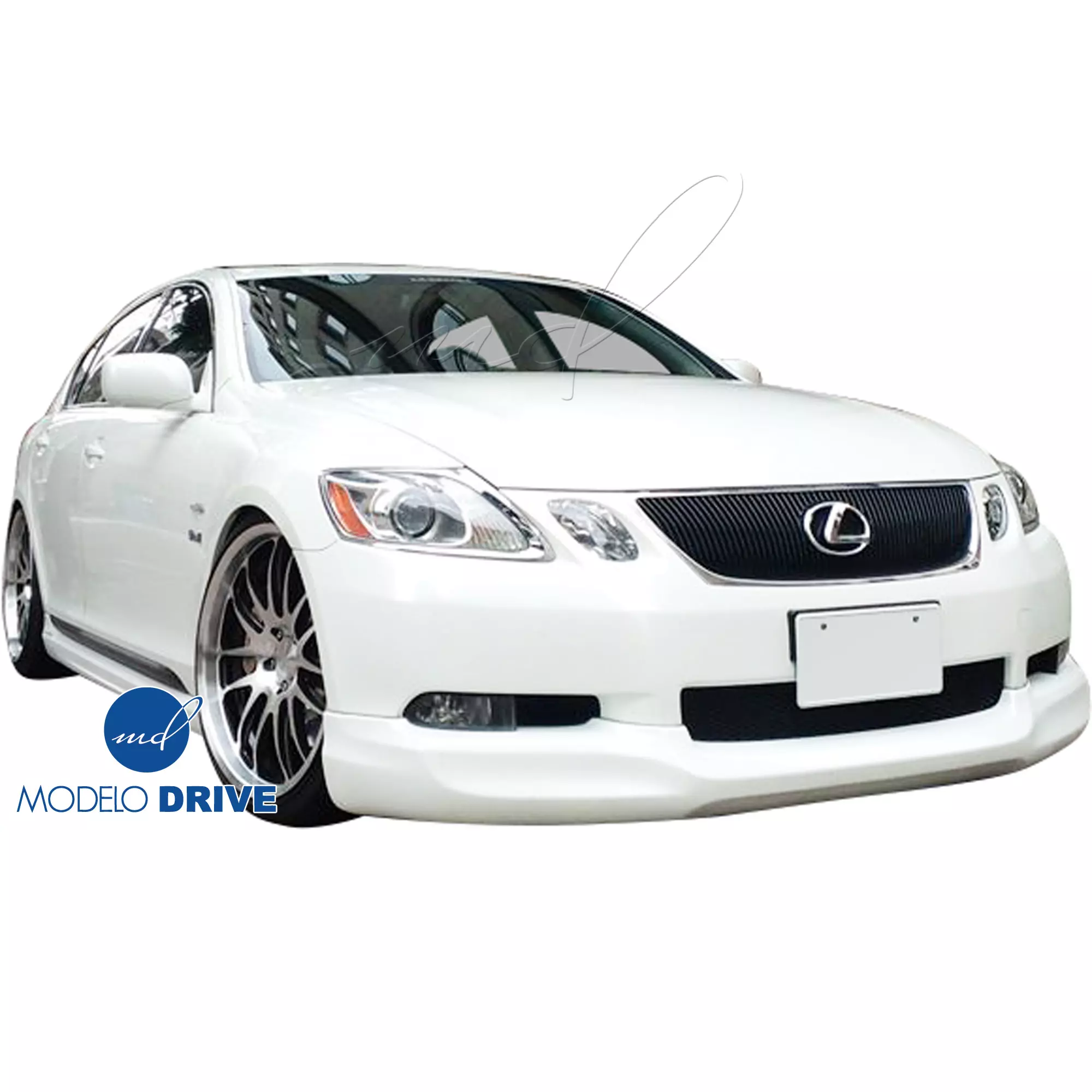 ModeloDrive FRP ING Front Add-on Valance > Lexus GS-Series GS300 GS350 GS430 GS450H 2006-2007 - Image 1