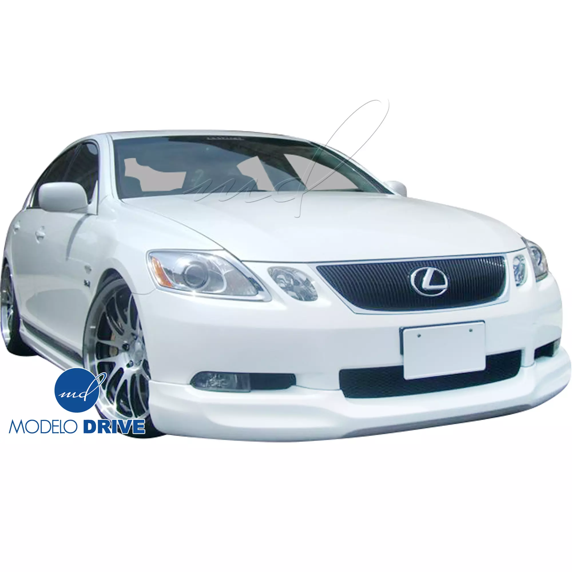 ModeloDrive FRP ING Front Add-on Valance > Lexus GS-Series GS300 GS350 GS430 GS450H 2006-2007 - Image 2