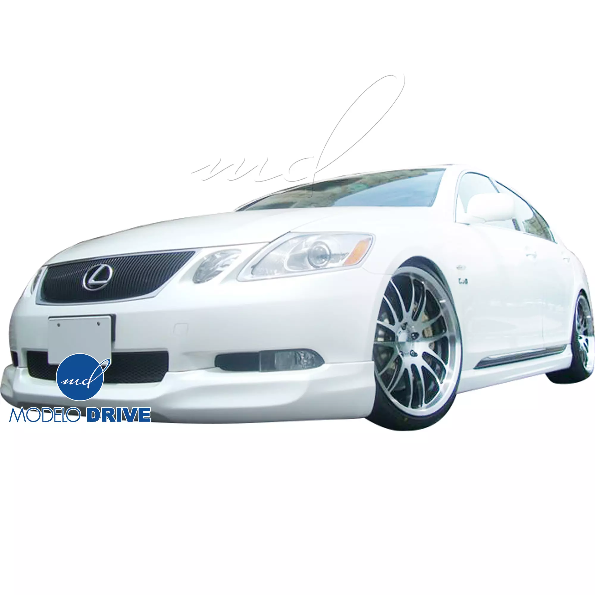 ModeloDrive FRP ING Front Add-on Valance > Lexus GS-Series GS300 GS350 GS430 GS450H 2006-2007 - Image 4