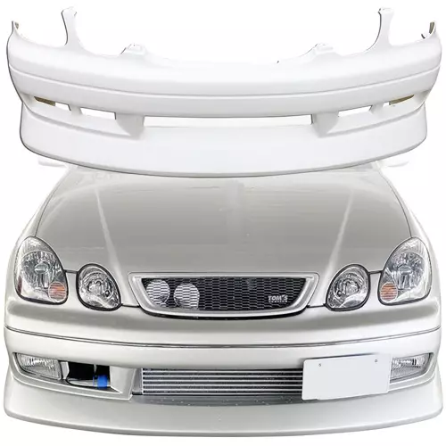 ModeloDrive FRP BSPO Front Bumper > Lexus GS Series GS400 GS300 1998-2005 - Image 5