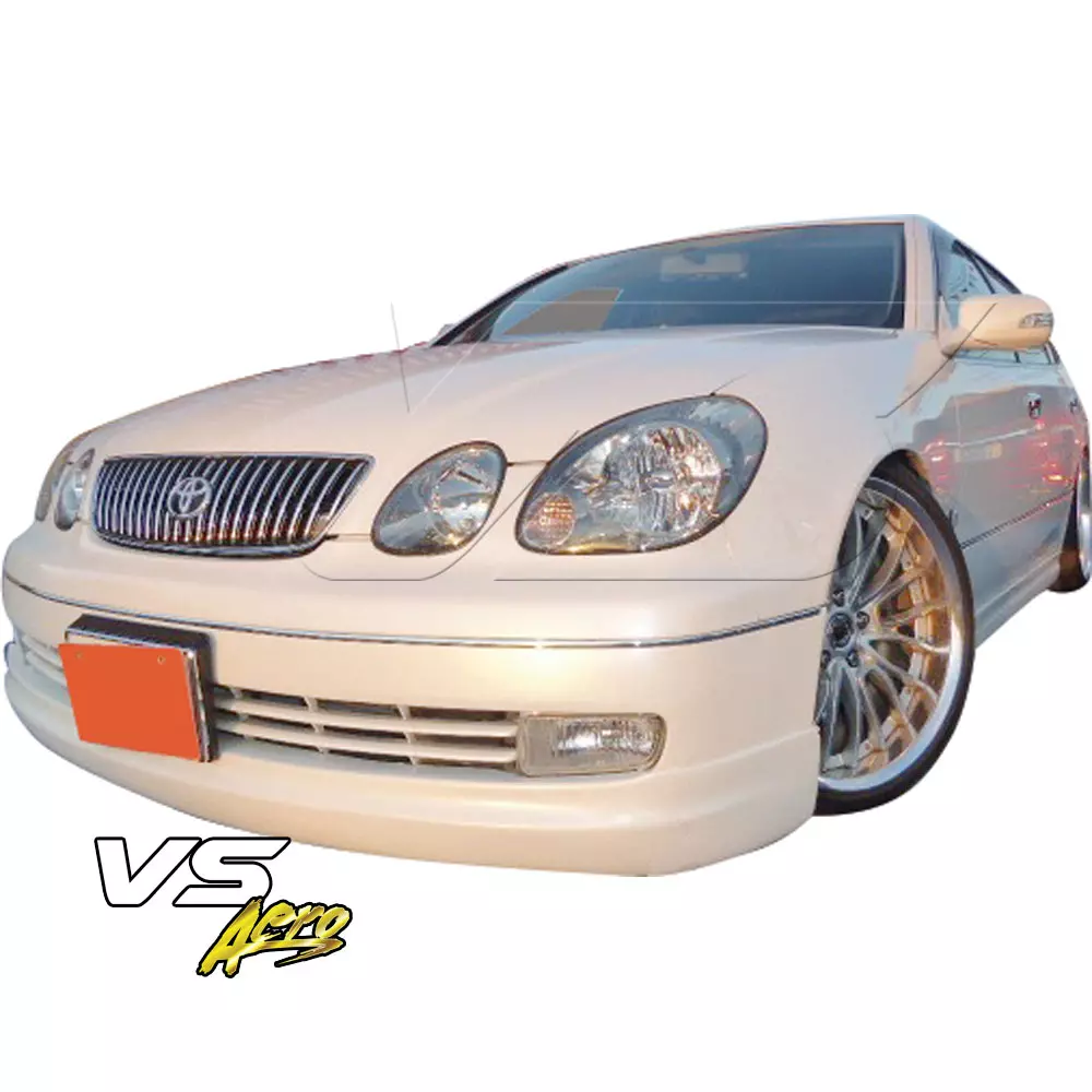 VSaero FRP WAL EXEC Front Lip Valance > Lexus GS Series GS400 GS300 1998-2002 - Image 2