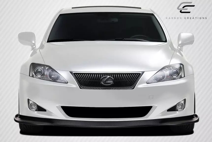 2006-2008 Lexus IS Series IS250 IS350 Carbon Creations VIP Front Lip Under Spoiler Air Dam 1 Piece - Image 2