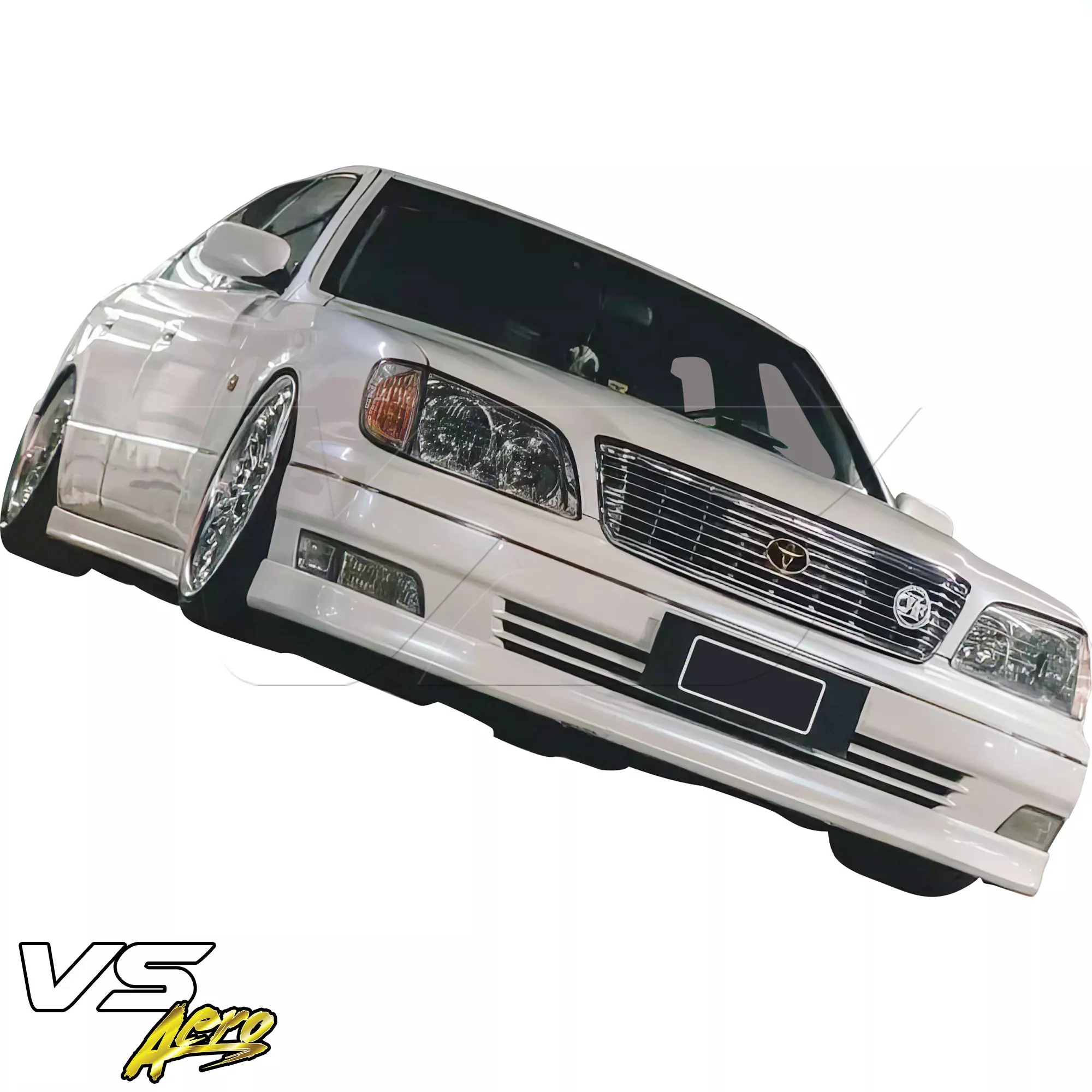 VSaero FRP FKON Front Lip Valance > Lexus LS Series LS400 UCF21 1998-2000 - Image 2