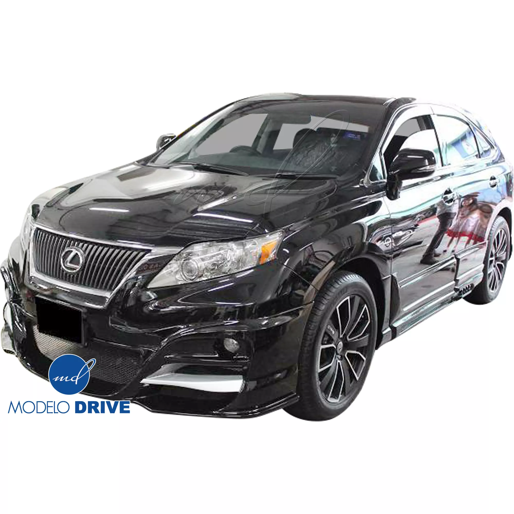 ModeloDrive FRP WAL BISO Front Add-on Valance > Lexus RX-Series RX350 RX450 2010-2012 - Image 6