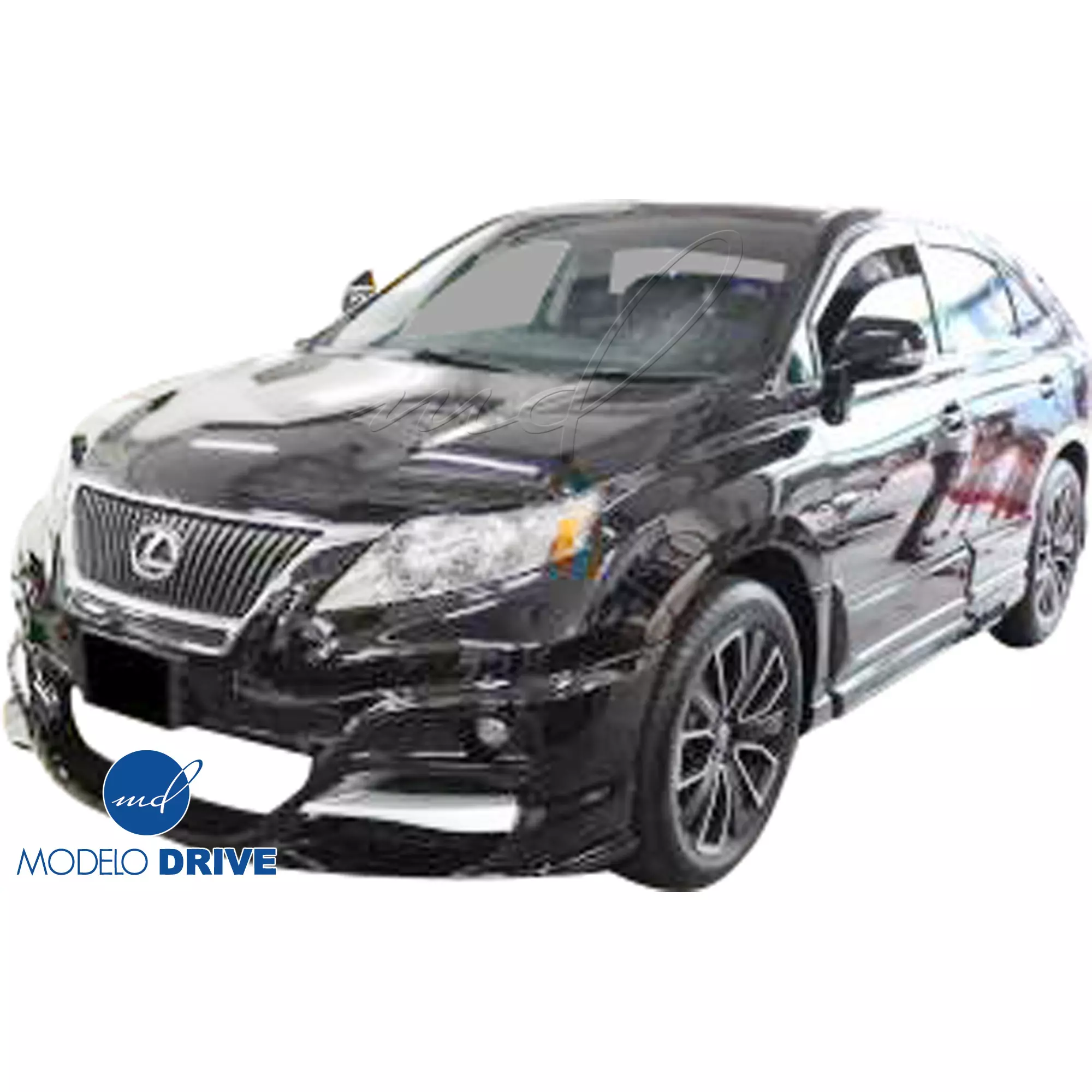 ModeloDrive FRP WAL BISO Front Add-on Valance > Lexus RX-Series RX350 RX450 2010-2012 - Image 7