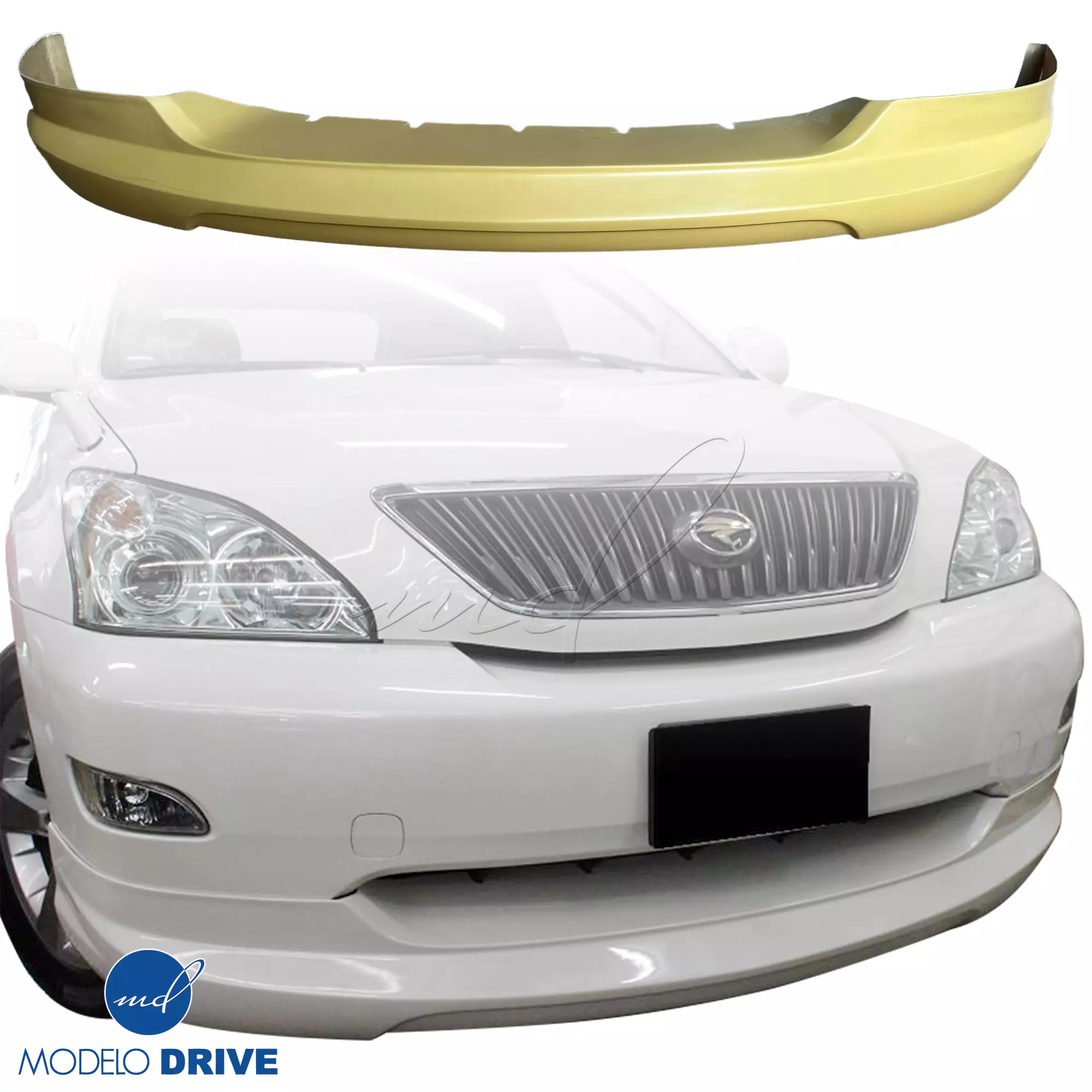 ModeloDrive FRP TOM Front Add-on Valance > Lexus RX-Series RX350 RX450 2004-2009 - Image 1