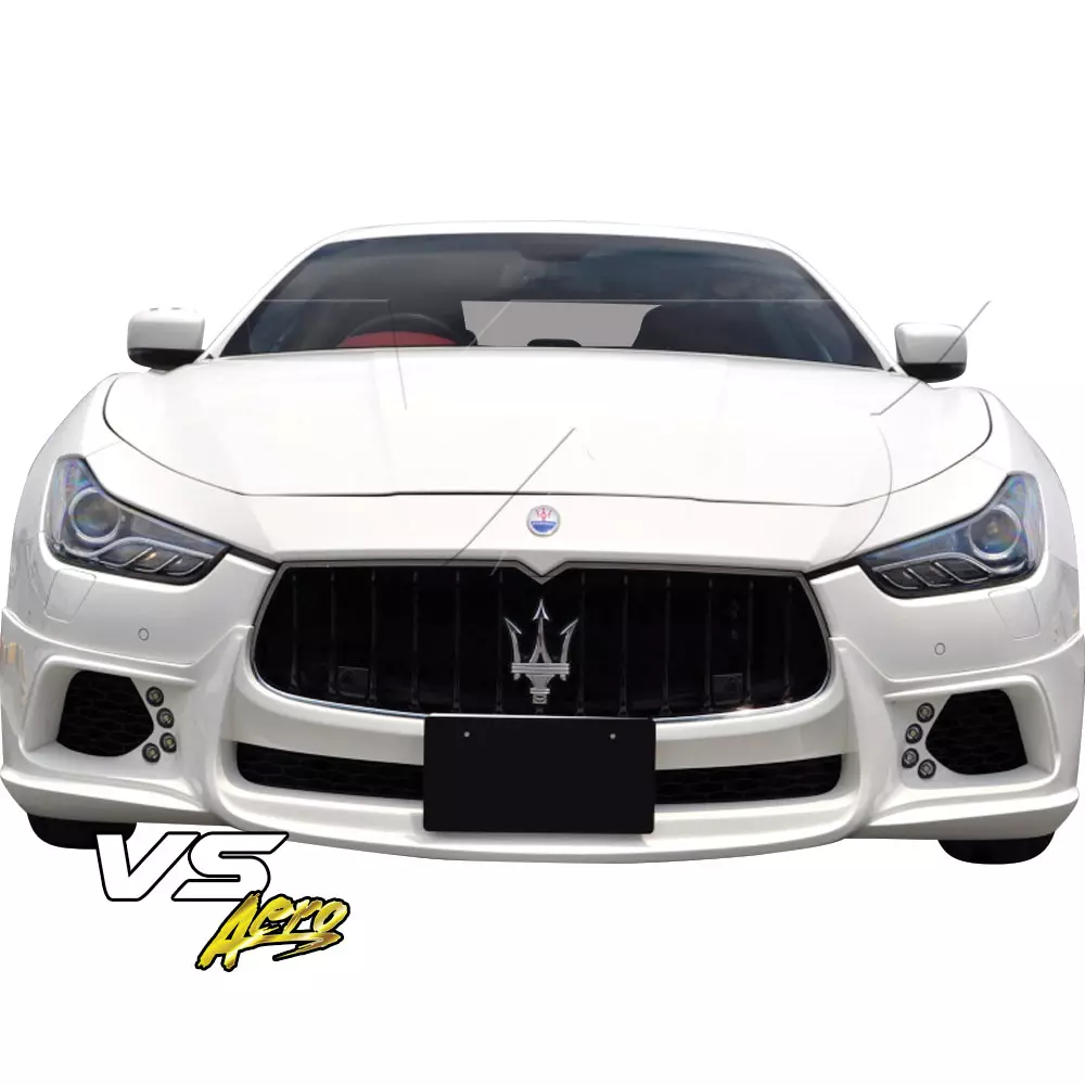VSaero FRP WAL Front Lip Valance > Maserati Ghibli 2013-2017 - Image 1