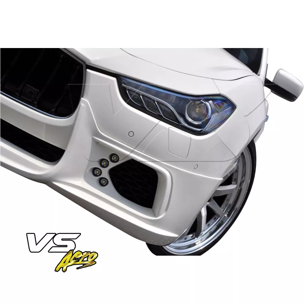 VSaero FRP WAL Front Lip Valance > Maserati Ghibli 2013-2017 - Image 4