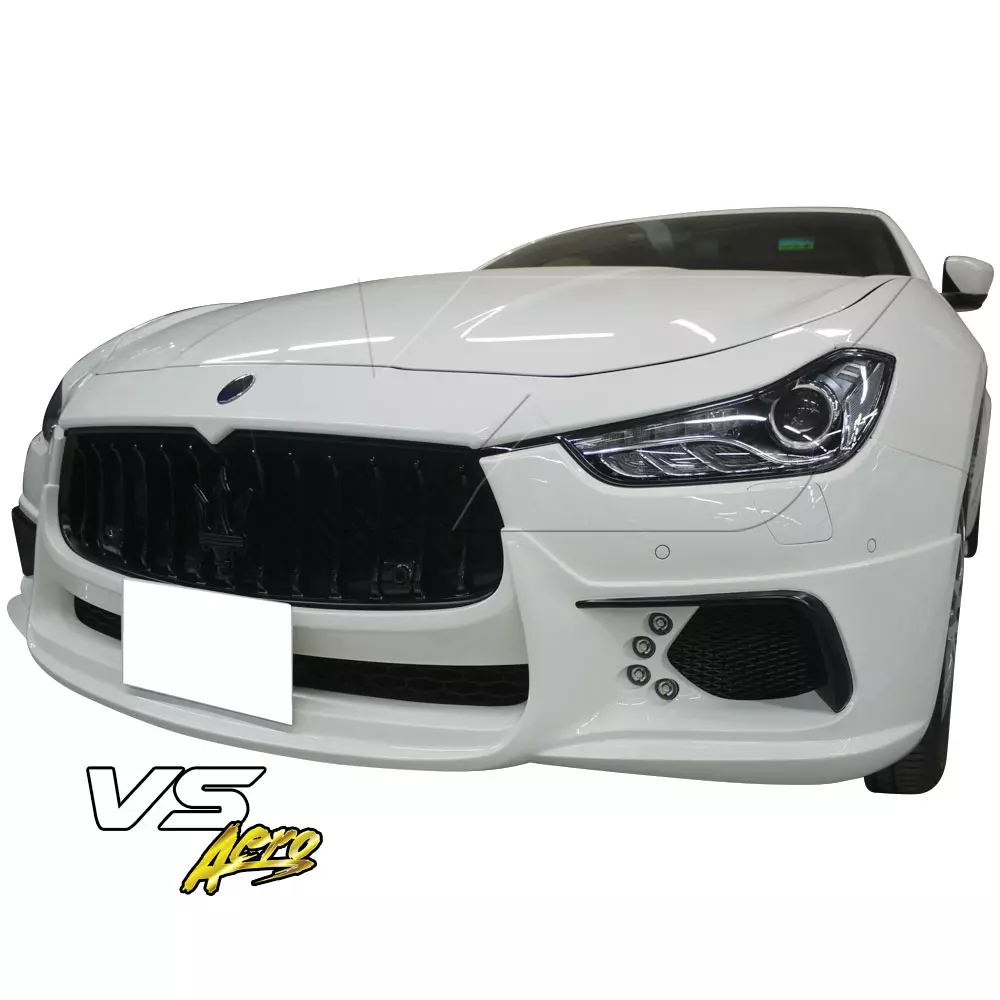 VSaero FRP WAL Front Lip Valance > Maserati Ghibli 2013-2017 - Image 6