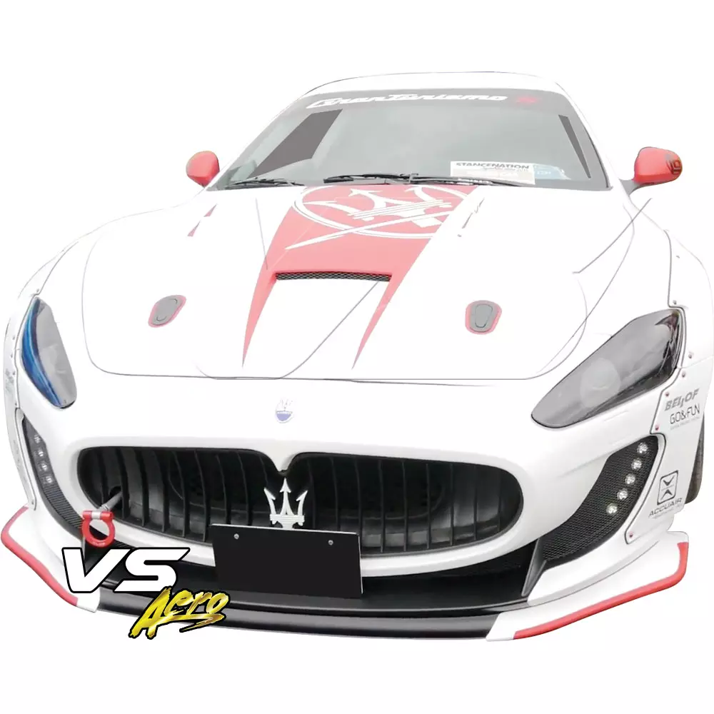 VSaero FRP LBPE Wide Body Kit /w Wing > Maserati GranTurismo 2008-2013 - Image 11