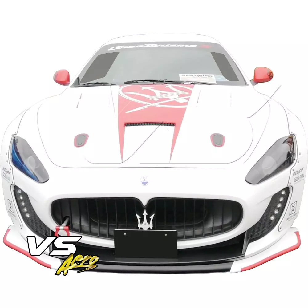 VSaero FRP LBPE Wide Body Kit /w Wing > Maserati GranTurismo 2008-2013 - Image 12