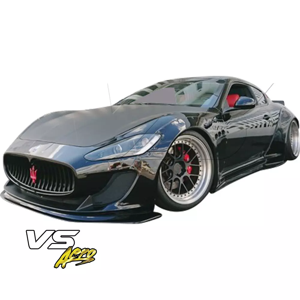VSaero FRP LBPE Wide Body Kit /w Wing > Maserati GranTurismo 2008-2013 - Image 22