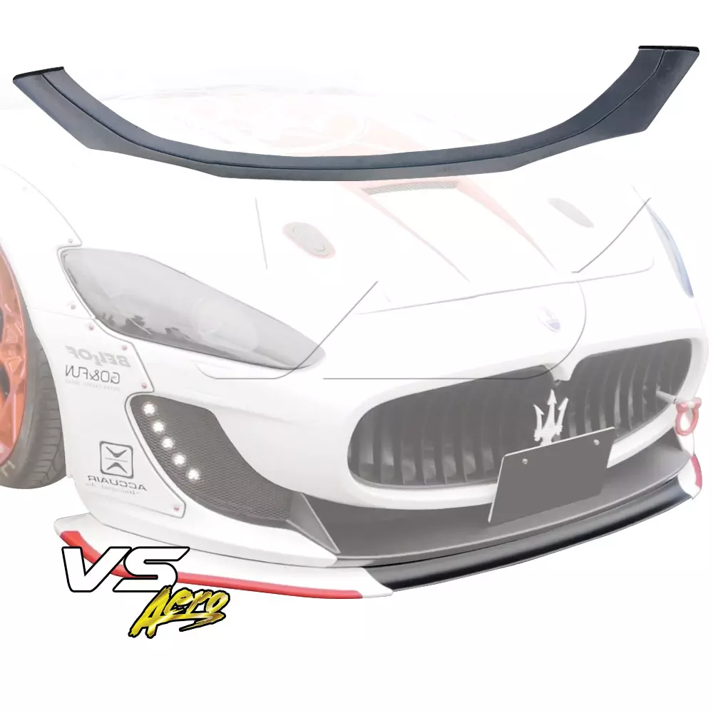 VSaero FRP LBPE Front Lip > Maserati GranTurismo 2008-2013 - Image 1